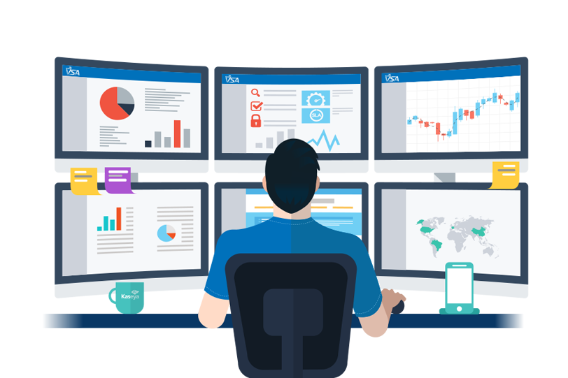 IT Monitoring Illustration
